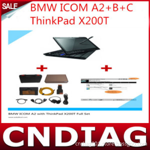 New for BMW Icom A2+B+C Icoma2 Professional Diagnostic Tool for BMW Isid R2 with Strong Packing Plastic Box